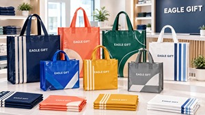 Sac de courses personnalisé en non-tissé laminé recyclé, grand format, pour supermarché, idéal pour les aliments - Product Image 6
