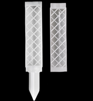 Support transparent en PP pour plantes grimpantes, empilable, en mousse de sphaigne, écologique, pour Monstera Deliciosa, lot de 2, pour jardin