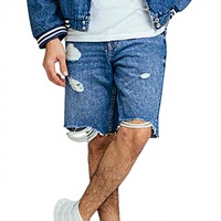 Shorts de sport pour homme en coton 100% écologique, respirant, à séchage rapide, taille mi-haute élastique, tissé, couleur unie, été