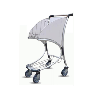 Four Wheel High Quality Aluminum Airport <b>Trolley</b> Without Brake - Product Image 3