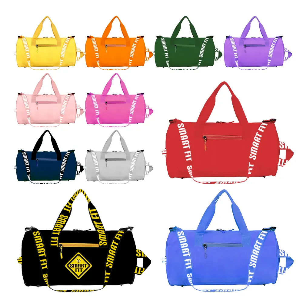 Fashion Custom Logo Luxury Sport Gym Waterproof Foldable Luggage Travel Duffel Bags Women Men Pink Duffle Bag