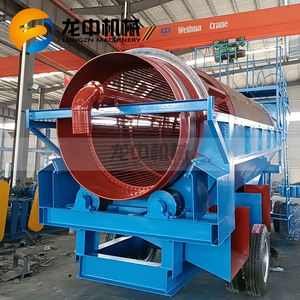 Alüvyon altın kum eleme ekipmanı 10tph 20-30tph 50-100tph altın Trommel ekran altın çamaşır makinesi satılık - Product Image 5