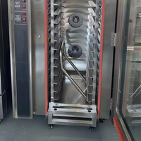 Four à pain commercial automatique de haute qualité à prix compétitif, 16 plateaux, à circulation d'air, pour pain, petits gâteaux, baguettes