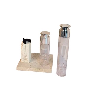 Flacon compte-gouttes pour <span class=keywords><strong>huile</strong></span> essentielle de 15 ml et 30 ml, <span class=keywords><strong>seringue</strong></span> pour liquide essentiel, séparation sec-humide sous vide, double tube, flacon PETG pour eau et poudre - Product Image 6