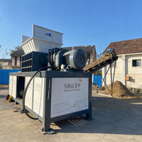 Broyeur industriel à double axe Shengzhong, très vendu, pour métaux, plastiques, pneus usagés et aluminium