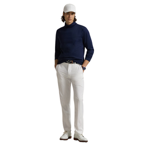 Suéter de Cuello Semi-Alto 100% Lana para Hombre, Cálido y Ligero, de Punto, para Otoño e Invierno, Lavable a Máquina, OEM ODM - Product Image 2