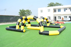 <span class=keywords><strong>Circuit</strong></span> gonflable de karting pour enfants <span class=keywords><strong>Circuit</strong></span> de tricycle Piste de course Pare-chocs Barrières de piste de course Go Kart <span class=keywords><strong>Circuit</strong></span> d'arche de course - Product Image 2