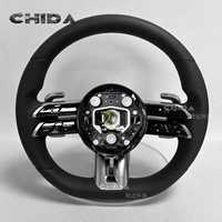 Volant en cuir de haute qualité adapté aux Mercedes Benz Dragonfly W176 W205 W212 W222 W463 W464 W205 W44 W204 W218 E63