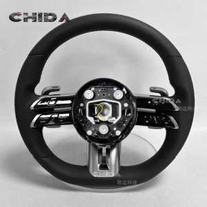 Volant en cuir de haute qualité adapté aux <span class=keywords><strong>Mercedes</strong></span> Benz Dragonfly W176 W205 W212 W222 W463 W464 W205 W44 W204 W218 E63 - Product Image 1