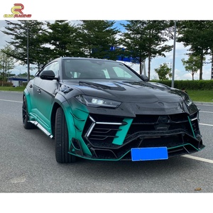 Kit de Carrocería de Fibra de Carbono Forjada Semi-Seca Estilo MSY Gen III con Parachoques, Guardabarros, Capó, Alerón y Escape para Lamborghini URUS - Product Image 3