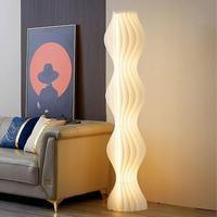 Lampadaire Jupe d'Herbe Blanche, Lampe de Chevet de Chambre, Lumière Douce et Chaude Romantique, Lampes de Sol Ambiance LED Côté Canapé Blanc