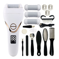 Nouvelle Machine de pédicure Rechargeable meuleuse de pied électrique dissolvant de callosités lime de pied dissolvant de peau dure outils de pédicure Kit de soins des pieds