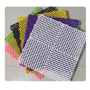 Azulejos de garaje para suelos de plástico de polipropileno, alfombrillas entrelazadas para detalles de automóviles y tienda de lavado de autos en el mercado de la - Product Image 3