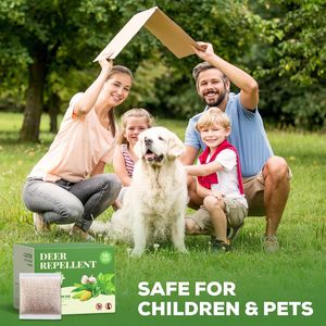 Pochette répulsive naturelle Dayoung pour cerfs et lapins, protection <span class=keywords><strong>de</strong></span> jardin et <span class=keywords><strong>de</strong></span> cour, sans danger pour les animaux <span class=keywords><strong>de</strong></span> compagnie, suspendable et longue durée - Product Image 4