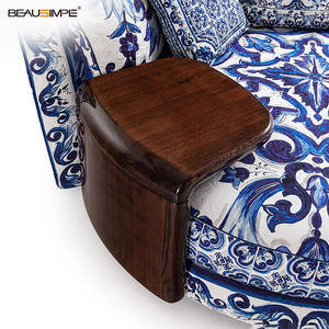 गुड़िया गैबन्स अनुकूलन योग्य मध्यम शैली के कपड़े मॉड्यूलर सेक्शनल सोफा सेट सोफे को लिविंग रूम के लिए नरम कॉला सोफा सेट करें - Product Image 2