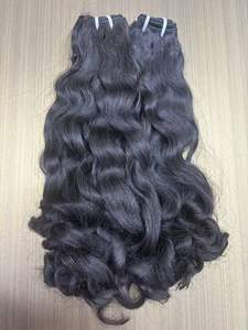 Extensions de cheveux naturels bouclés de 16 pouces, tissage machine, meilleure qualité, collection en gros - Product Image 4