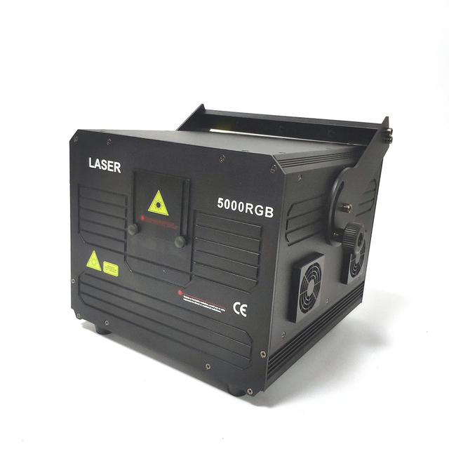 5w Fullcolor 3d Animation Beam Laser Light Dmx Disco Stage Projector Light for Night Club