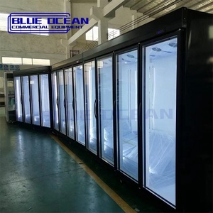 ตู้แช่น้ำดื่ม4ประตูตู้แช่ตู้เย็นซูเปอร์มาร์เก็ตอุณหภูมิเดียว - Product Image 5