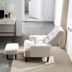 Redde Boo Luxus Stoff Couch Wohnzimmer Sofa Möbel mit Ottomane Versand aus dem amerikanischen Lager
