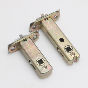 Serrure de porte de salle de bain à pêne unique avec cylindre à languette, accessoires d'intérieur pour petite pièce, verrous de corps et de fenêtre pour toilettes - Product Image 4