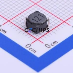 SCDS4D28T-121M-S-N ตัวเหนี่ยวนำไฟฟ้าแบบ SMD, 4.7x4.7 มม. ( ค่าความเหนี่ยวนำ: 120uH ) ( ความแม่นยำ: 20% กระแสไฟฟ้าที่กำหนด: 270mA ) - Product Image 1