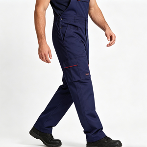 <span class=keywords><strong>Pantaloni</strong></span> da lavoro da uomo di alta qualità anti-lavoro tattico blu scuro <span class=keywords><strong>pantaloni</strong></span> potenti con parte rinforzata del ginocchio - Product Image 4