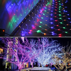 Fiesta de Navidad decoración de la boda 1,5x1,5 m/ 2x2m/ 3x2m/ 6x4m Festival al aire libre Led Hada cadena malla red Luz - Product Image 5