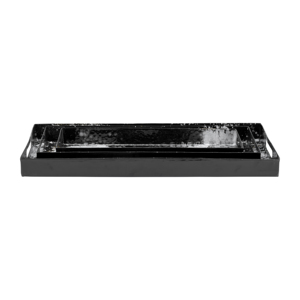 Vassoi artistici in metallo con design a schizzi per decorazioni da tavola, set da 3 pezzi - Product Image 2