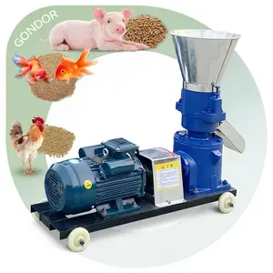 Diesel Processing Make Home Use Animal Feed Cattle Produce Capacity 2 Tons per Hour Pellet Mill Machine