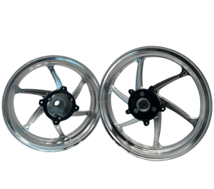 Jantes en aluminium usinées CNC pour Honda ADV350 - 142.75J Avant/133.5J Arrière, résistantes aux températures tropicales, jantes personnalisées - Product Image 1