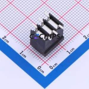 JL212V-SMT-35003BP1 Spring Terminal Block SMD,P=3.5mm Connector ( Construction: 1x3P )( Pitch: 3.5mm )( Color: Black ) - Product Image 2