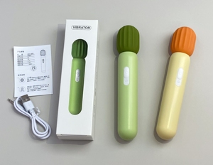 Novos Produtos: Vibradores Femininos com 12 Frequências de Vibração, Aparência de Cacto, Material de Silicone, Recarregável via USB 100% - Product Image 4