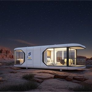 Unidad de Vivienda Modular Apilable y Expandible con Estructura de Acero Impermeable para la Construcción de Hoteles o Complejos <span class=keywords><strong>Residenciales</strong></span> - Product Image 2