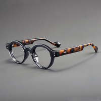 Lunettes de lecture 2025 à monture ovale épaisse et ronde, style léopard, pour verres correcteurs