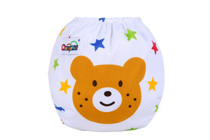 Pañales impermeables con impresión Digital para bebé, ropa lavable, bragas de pañal para niño pequeño, pañales de tela reutilizables ajustables - Product Image 5