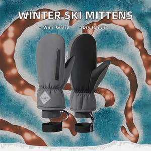 Winter Ski Snow <b>Electrical</b> Heated Waterproof Polyester Gloves Thermal Warm for Snowboarding Skiing Hiking and Outdoor Use - Product Image 3
