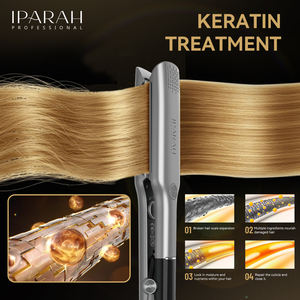 IPARAH P-130 Professional MCH <strong>Electric</strong> 120-250 Hair Straightener <strong>Flat</strong> <strong>Iron</strong> Fast Heat Ceramic Plate LED Portable RV Hotel - Product Image 3