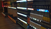 Étagère LED pour supermarché, écran LED pour étagère, écran LED P1.2 P1.8