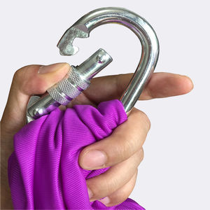 प्रीमियम भारी शुल्क हवाई योग हैममॉक थोक वाणिज्यिक ग्रेड एंटी-गुरुत्वाकर्षण पॉलिएस्टर स्लिंग 500x280 सेमी मल्टीफंक्शन पोर्टेबल - Product Image 4