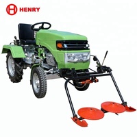15HP 12HP 18HP 20HP 4 roda piringan Putar baru roda kecil pertanian halaman rumput taman traktor Mini bagus