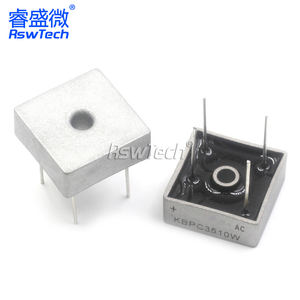 हाई फ्रीक्वेंसी मल्टीकॉम्प प्रो 50 एम्प रेक्टिफायर ब्रिज रेक्टिफायर डायोड मॉड्यूल SGBJ3510 KBPC3504 5पिन 4 पिन 1600v ब्रिज रेक्टिफायर - Product Image 6