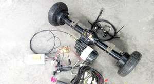 Scooter moto tricycle essieu <span class=keywords><strong>arrière</strong></span> <span class=keywords><strong>pont</strong></span> suspension pour dérive trike pièces <span class=keywords><strong>différentiel</strong></span> tricycle électrique - Product Image 4