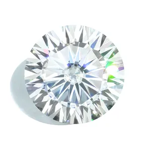 Custom wholesale price manufacturers fancy shaped pass diamonds test 5 carat round 16 heart and 16 arrow gra loose stone dvvs mo