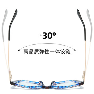 Lunettes optiques unisexe anti-lumière bleue à monture carrée en TR90, verres AC, pont moyen, pour le commerce transfrontalier - Product Image 5