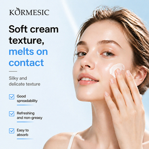 KORMESIC Private <b>Label</b> 30g Wholesale PDRN & Niacinamide Acne Soothing Face Cream Moisturizing Repair Arbutin Ginseng Moisturizer - Product Image 4