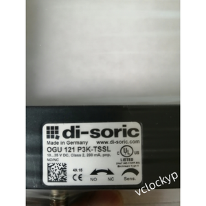Di-soric OGU 121 P3K-TSSL Usado - Product Image 3