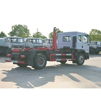 Camion à ordures Roll-On/Roll-Off de 15 tonnes avec bras Ampliroll, camion à ordures à crochet, camion à ordures à levage par crochet