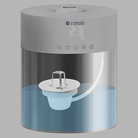 Humidificateur d'air à ultrasons 24W en acier inoxydable avec réservoir d'eau pour la maison, le bureau, les grandes pièces et usage personnel
