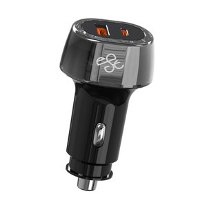 <span class=keywords><strong>Chargeur</strong></span> de voiture USB universel à double port PD30W à charge rapide haute vitesse, adapté aux tablettes <span class=keywords><strong>iPhone</strong></span> <span class=keywords><strong>iPad</strong></span> Samsung - Product Image 2