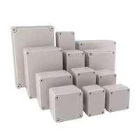 Boîtier en plastique étanche IP67, boîte de jonction en ABS/PC, certifié CE, test de fil lumineux 650, pour applications électriques extérieures